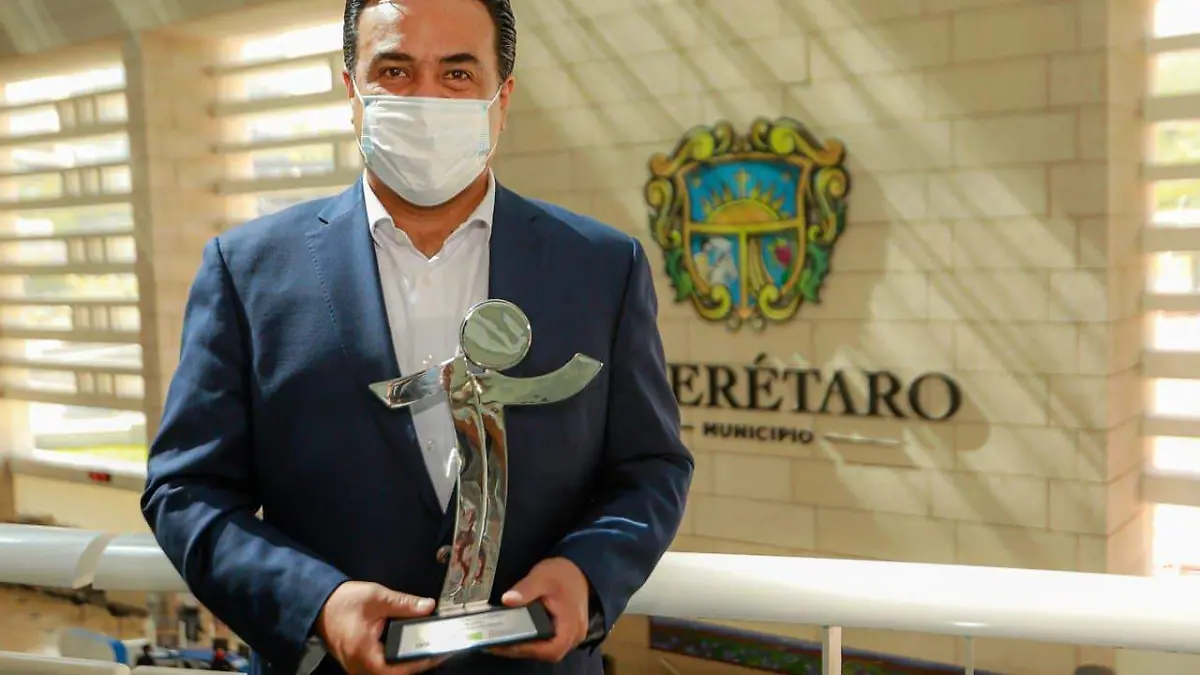 Municipio de Querétaro recibe el Premio I+T Gob 2020